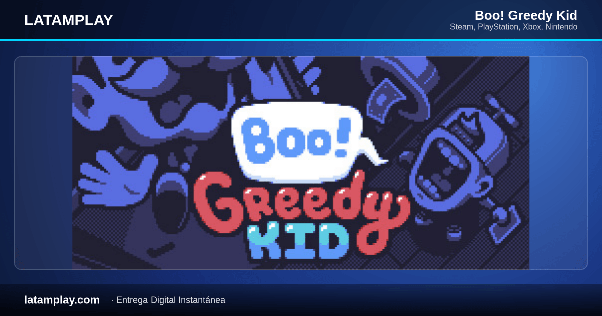 Boo! Greedy Kid - Comprar en LATAMPLAY Colombia