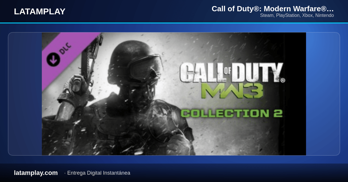 Call of Duty®: Modern Warfare® 3 (2011) Collection 2 - Comprar en LATAMPLAY Colombia