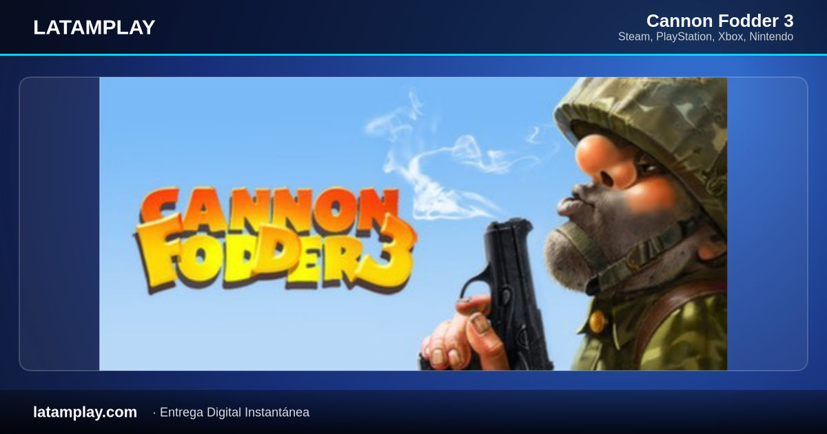 Cannon Fodder 3 - Comprar en LATAMPLAY Colombia