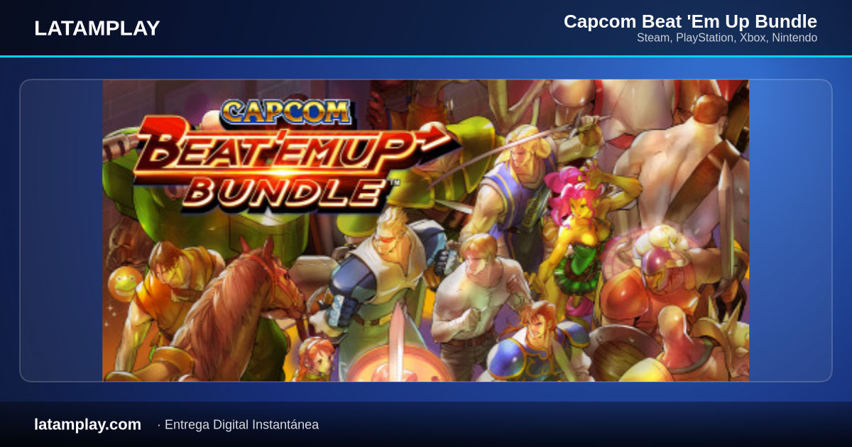 Capcom Beat 'Em Up Bundle - Comprar en LATAMPLAY Colombia