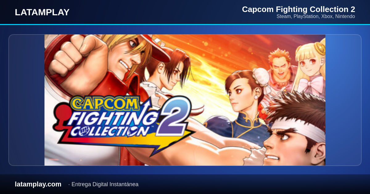 Capcom Fighting Collection 2 - Comprar en LATAMPLAY Colombia