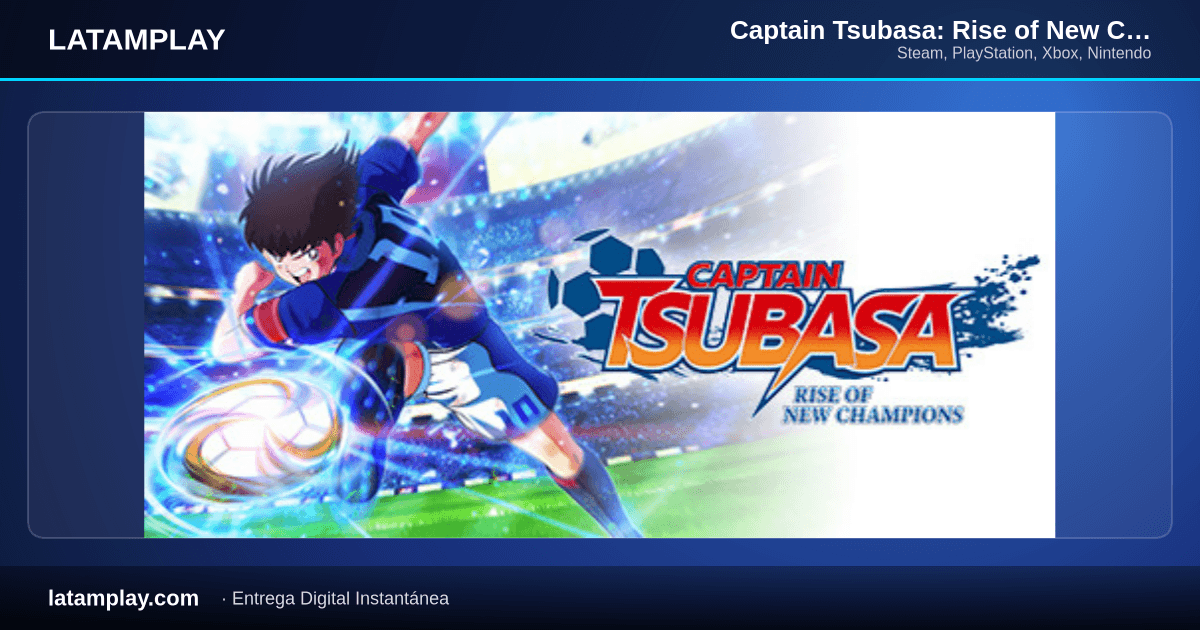 Captain Tsubasa: Rise of New Champions - Deluxe Edition - Comprar en LATAMPLAY Colombia