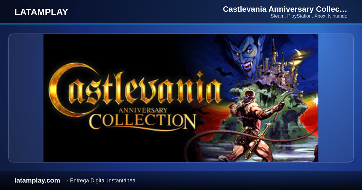 Castlevania Anniversary Collection - Comprar en LATAMPLAY Colombia
