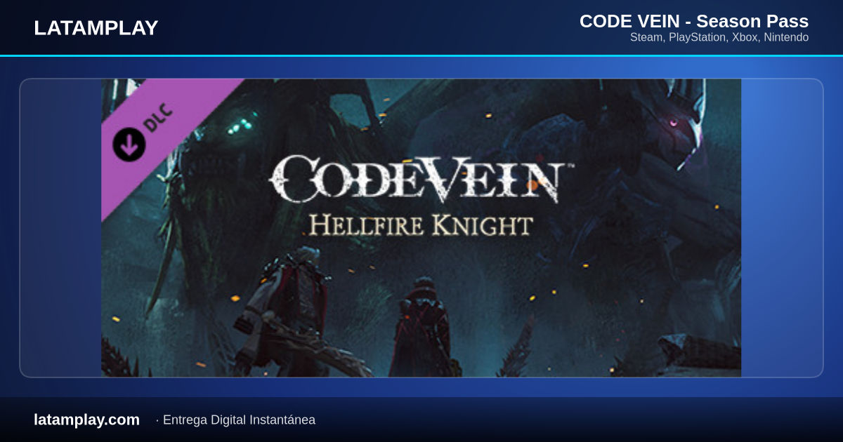 CODE VEIN - Season Pass - Comprar en LATAMPLAY Colombia