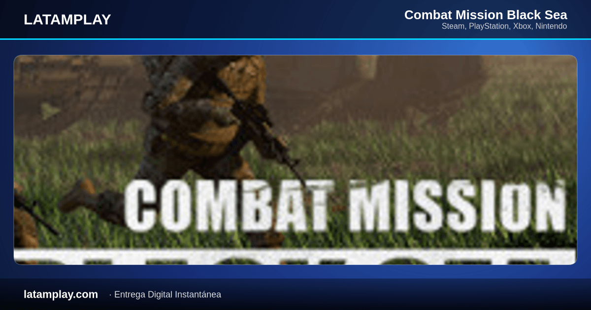 Combat Mission Black Sea - Comprar en LATAMPLAY Colombia