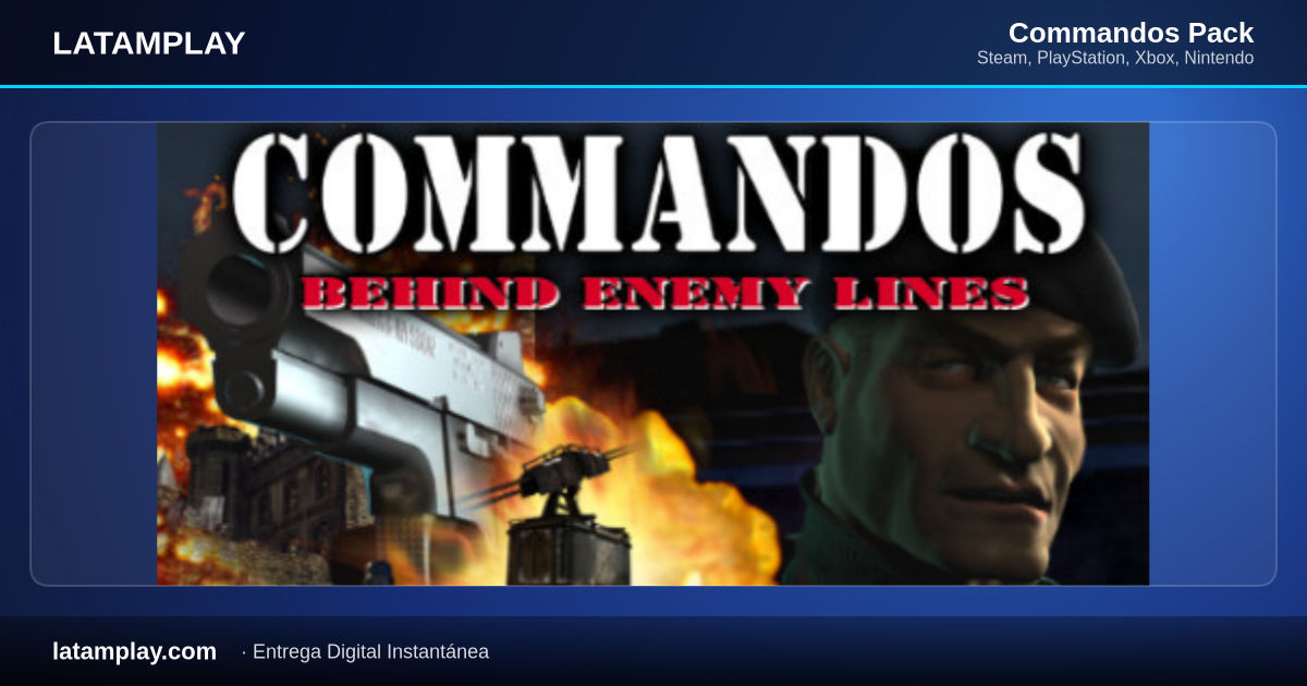 Commandos Pack - Comprar en LATAMPLAY Colombia