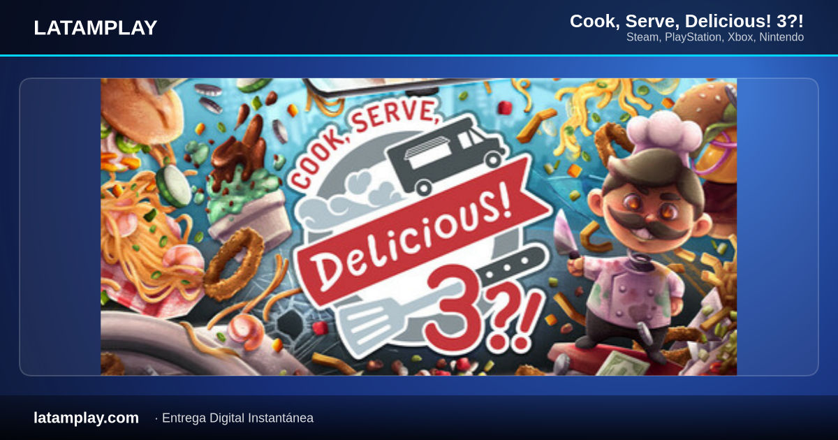 Cook, Serve, Delicious! 3?! - Comprar en LATAMPLAY Colombia