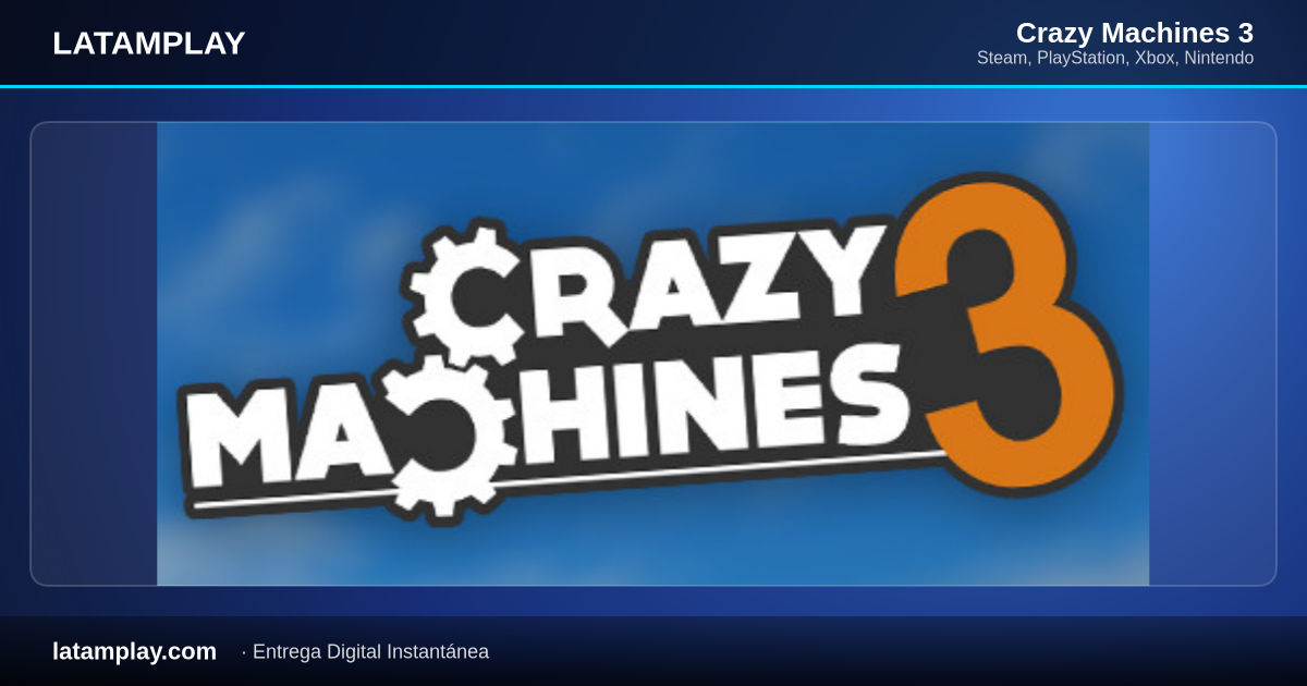 Crazy Machines 3 - Código Digital PC Steam