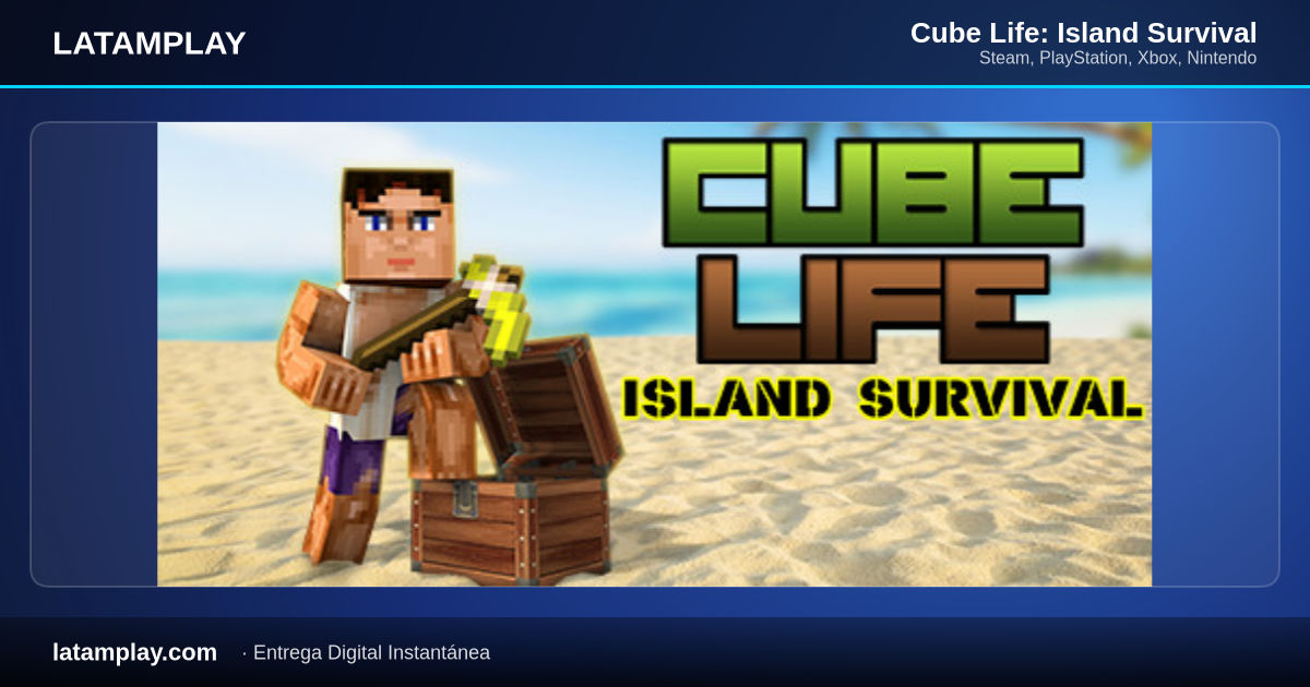 Cube Life: Island Survival - Comprar en LATAMPLAY Colombia
