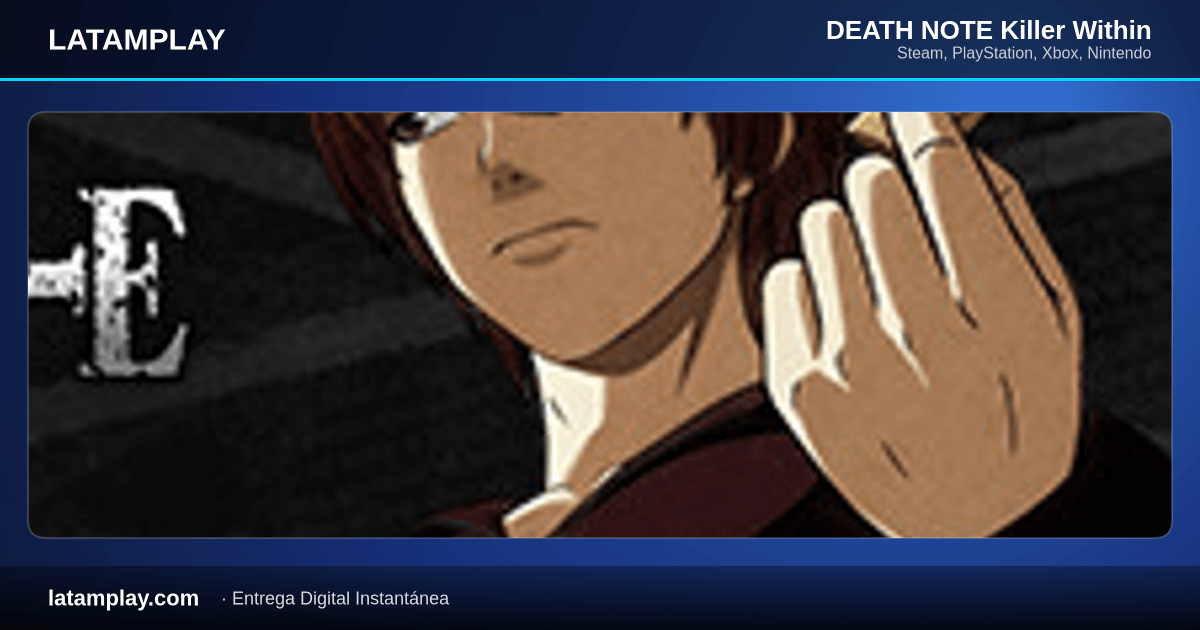 DEATH NOTE Killer Within - Comprar en LATAMPLAY Colombia