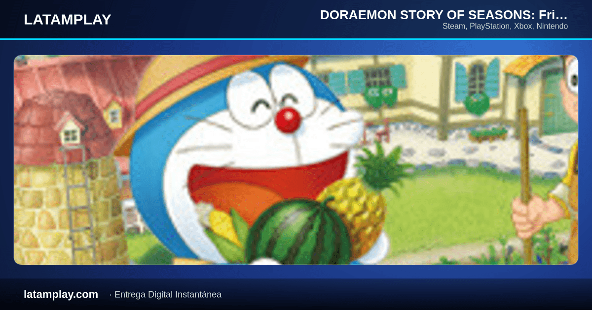 DORAEMON STORY OF SEASONS: Friends of the Great Kingdom Deluxe Edition - Comprar en LATAMPLAY Colombia