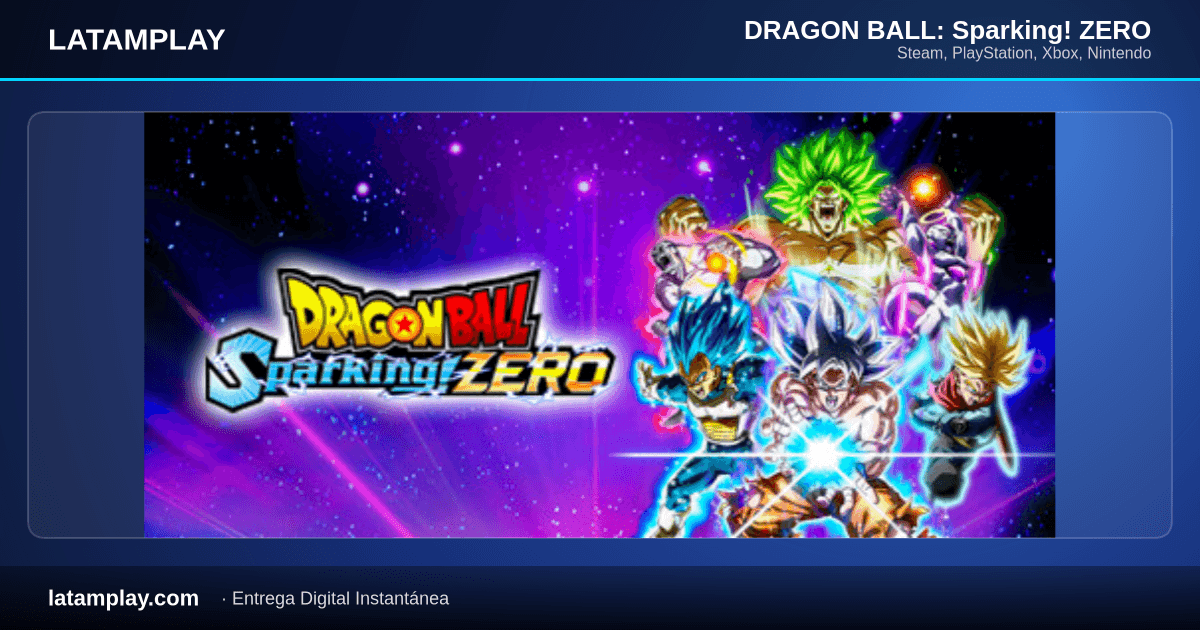 DRAGON BALL: Sparking! ZERO - Comprar en LATAMPLAY Colombia