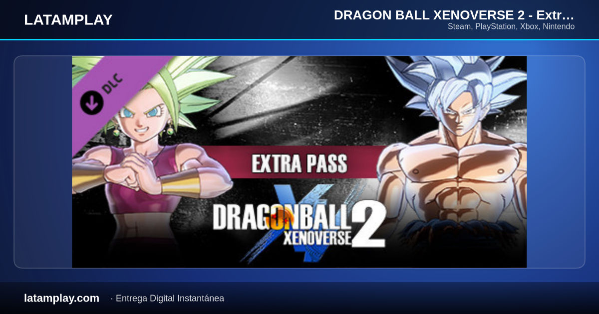 DRAGON BALL XENOVERSE 2 - Extra Pass - Comprar en LATAMPLAY Colombia