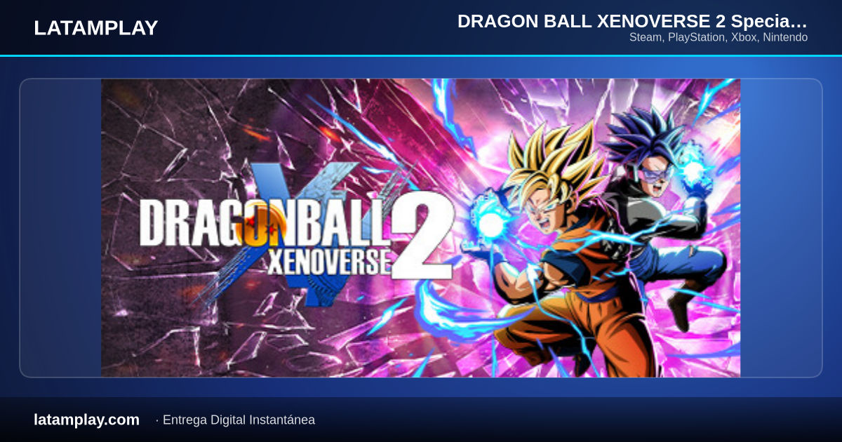 DRAGON BALL XENOVERSE 2 Special Edition - Comprar en LATAMPLAY Colombia