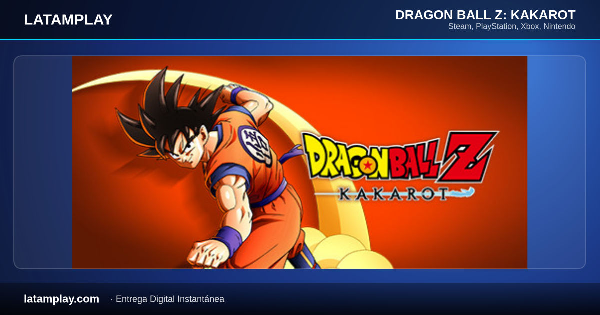 DRAGON BALL Z: KAKAROT - Comprar en LATAMPLAY Colombia