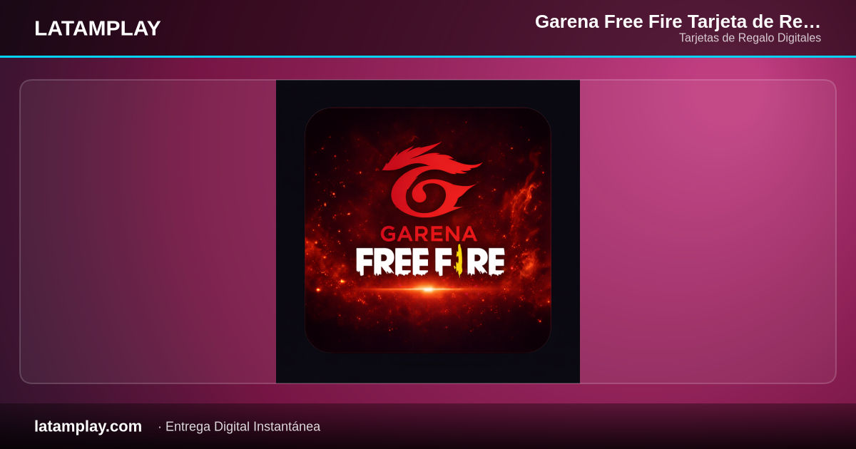 Garena Free Fire Tarjeta de Regalo 1060 Diamantes Digital | Latam - Comprar en LATAMPLAY Colombia