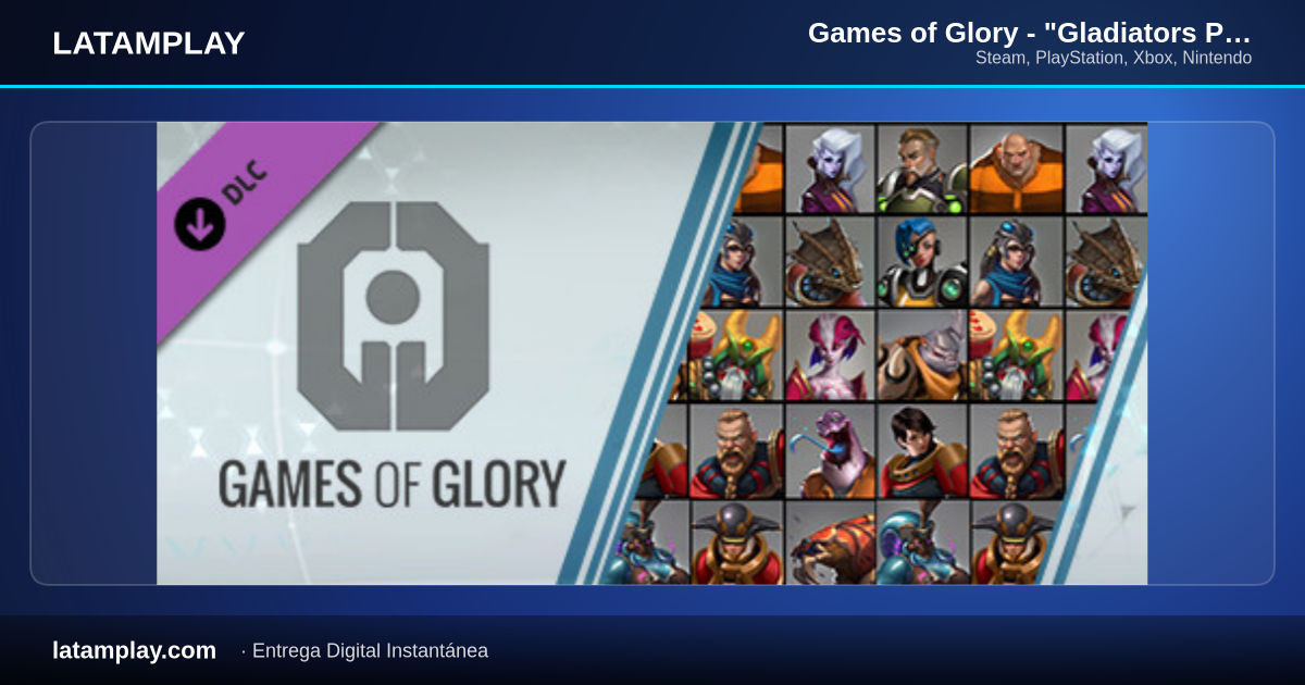 Games of Glory - "Gladiators Pack" - Comprar en LATAMPLAY Colombia