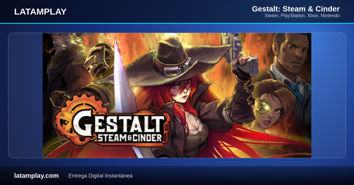 Gestalt: Steam & Cinder - Comprar en LATAMPLAY Colombia