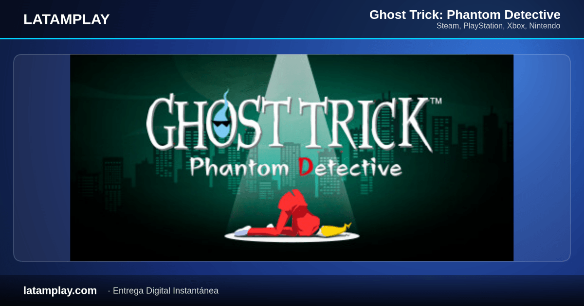 Ghost Trick: Phantom Detective - Comprar en LATAMPLAY Colombia