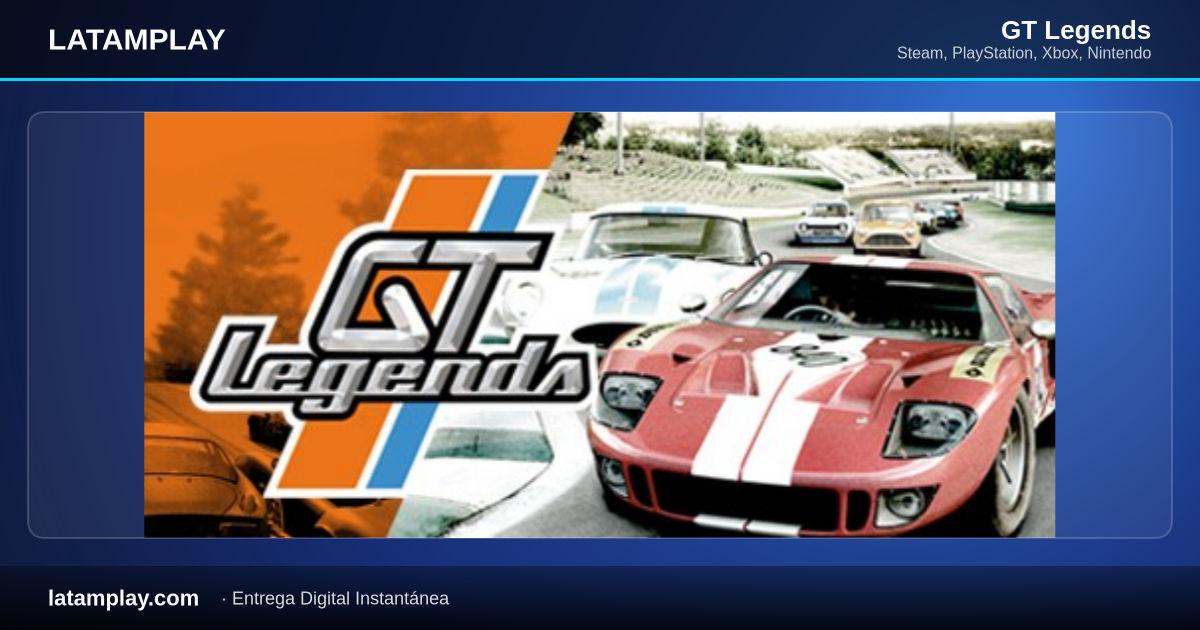 GT Legends - Código Digital PC Steam