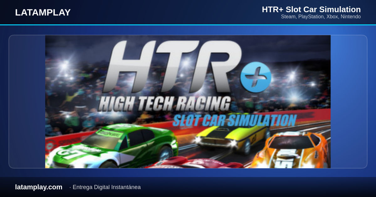 HTR+ Slot Car Simulation - Código Digital PC Steam