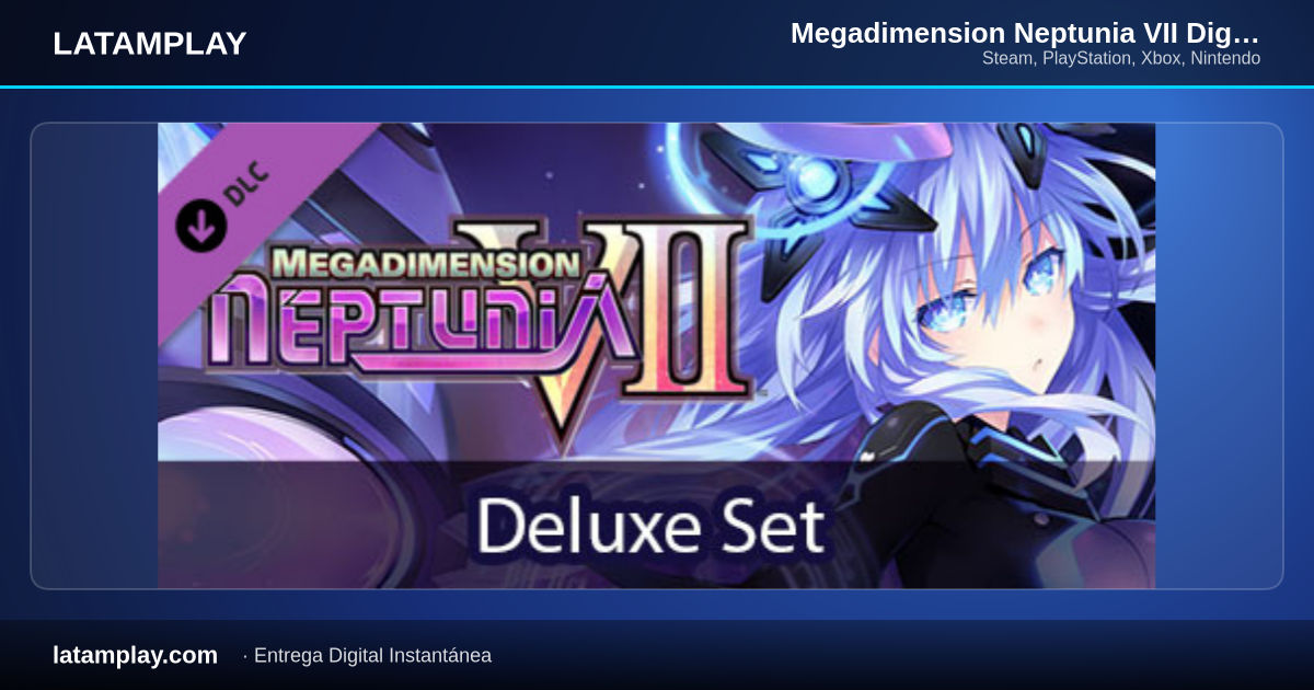 Megadimension Neptunia VII Digital Deluxe Set - Comprar en LATAMPLAY Colombia