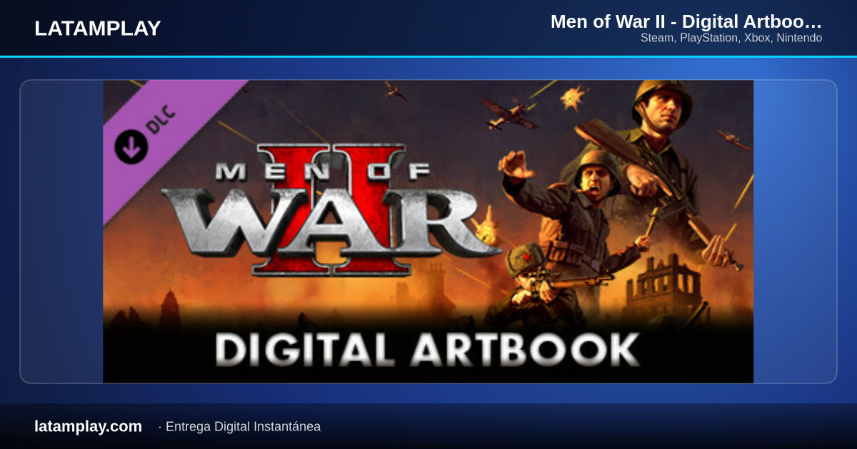 Men of War II - Digital Artbook - Comprar en LATAMPLAY Colombia