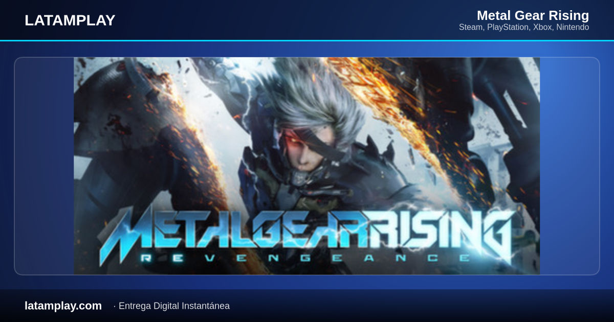 Metal Gear Rising - Comprar en LATAMPLAY Colombia