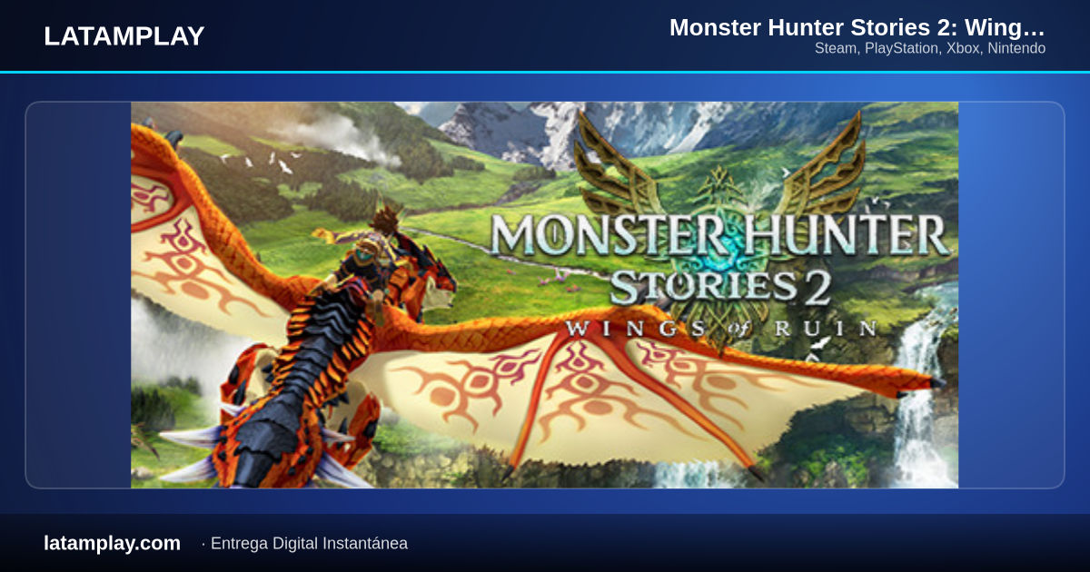 Monster Hunter Stories 2: Wings of Ruin - Comprar en LATAMPLAY Colombia