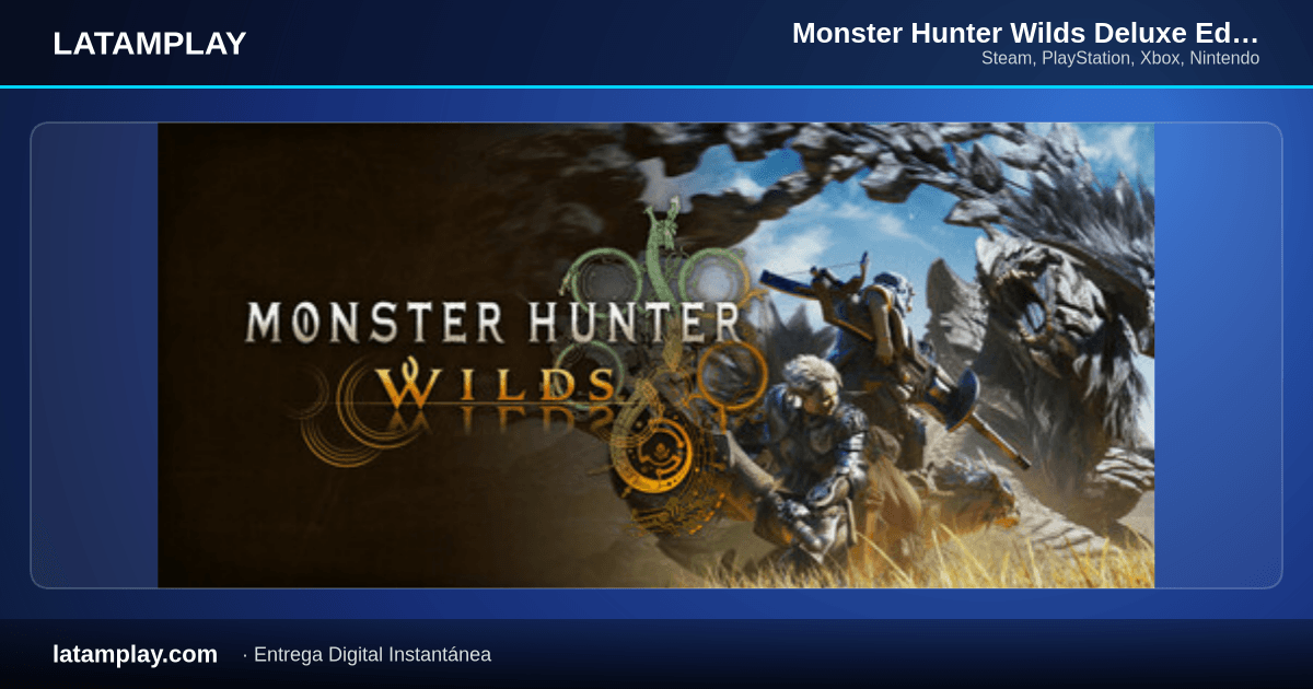 Monster Hunter Wilds Deluxe Edition - Comprar en LATAMPLAY Colombia