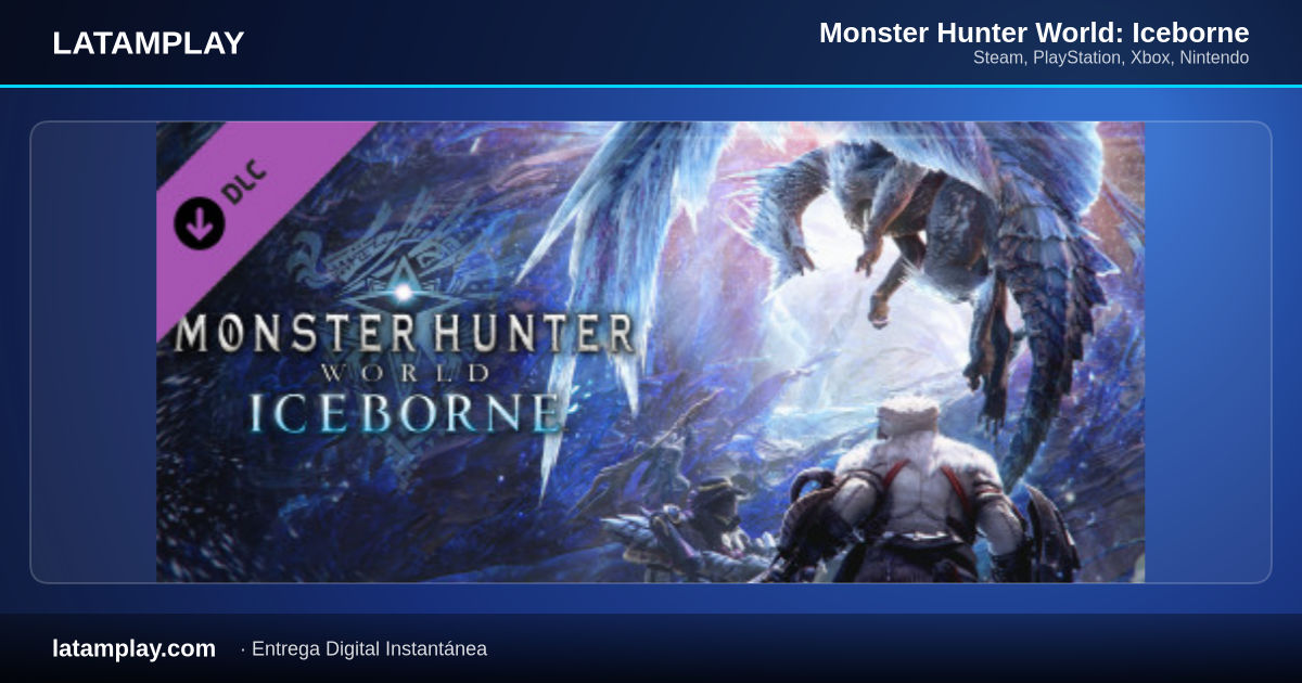 Monster Hunter World: Iceborne - Comprar en LATAMPLAY Colombia