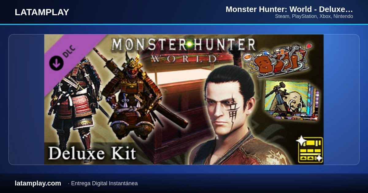 Monster Hunter: World - Deluxe Kit - Comprar en LATAMPLAY Colombia