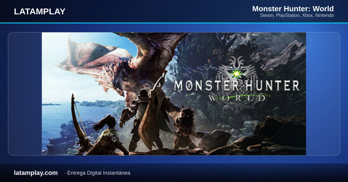 Monster Hunter: World - Comprar en LATAMPLAY Colombia