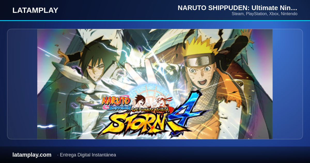 NARUTO SHIPPUDEN: Ultimate Ninja STORM 4 - Comprar en LATAMPLAY Colombia