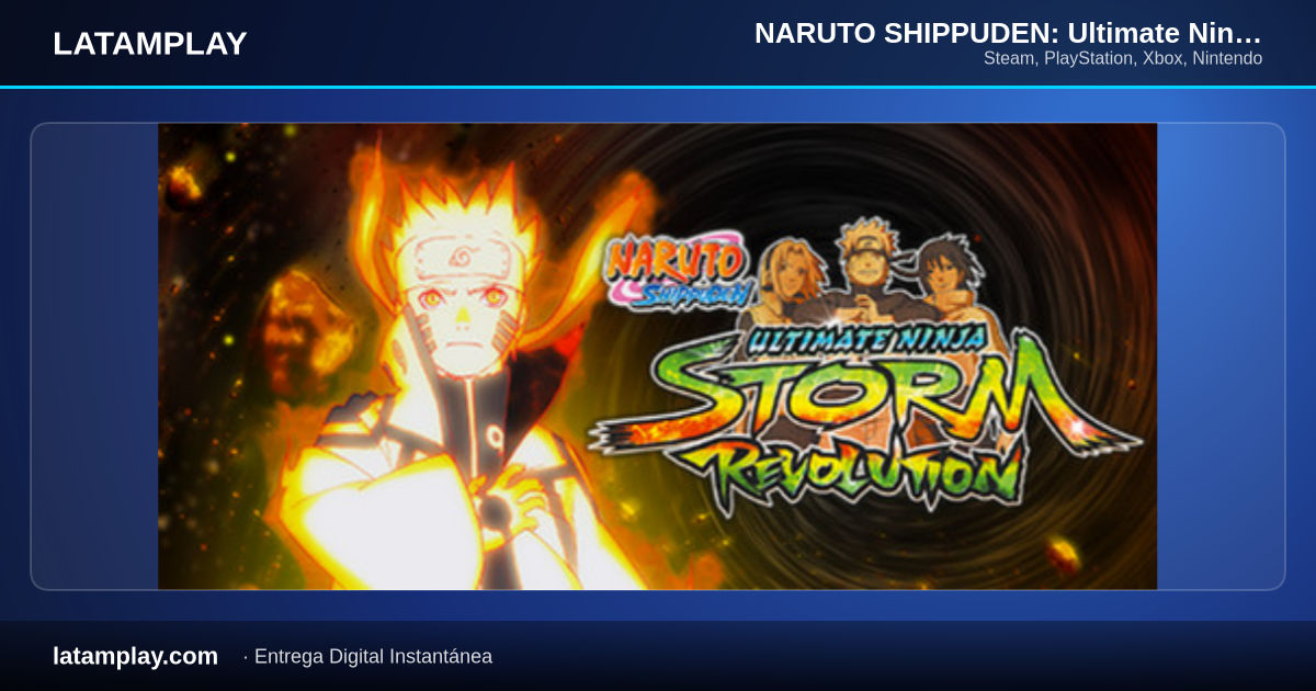 NARUTO SHIPPUDEN: Ultimate Ninja STORM Revolution - Comprar en LATAMPLAY Colombia
