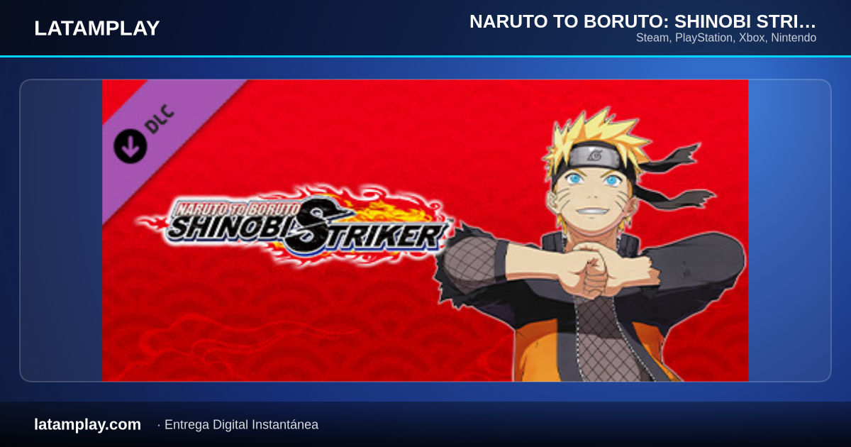 NARUTO TO BORUTO: SHINOBI STRIKER Season Pass 3 - Comprar en LATAMPLAY Colombia