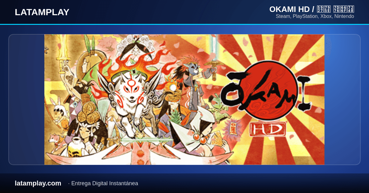 OKAMI HD / 大神 絶景版 - Comprar en LATAMPLAY Colombia