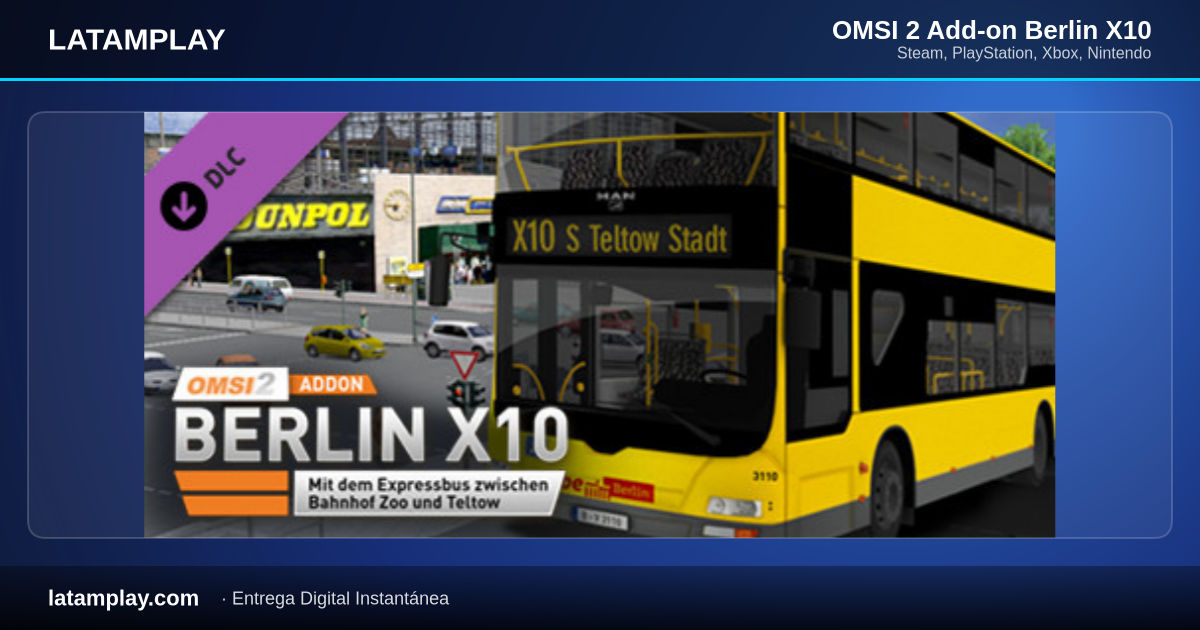 OMSI 2 Add-on Berlin X10 - Comprar en LATAMPLAY Colombia