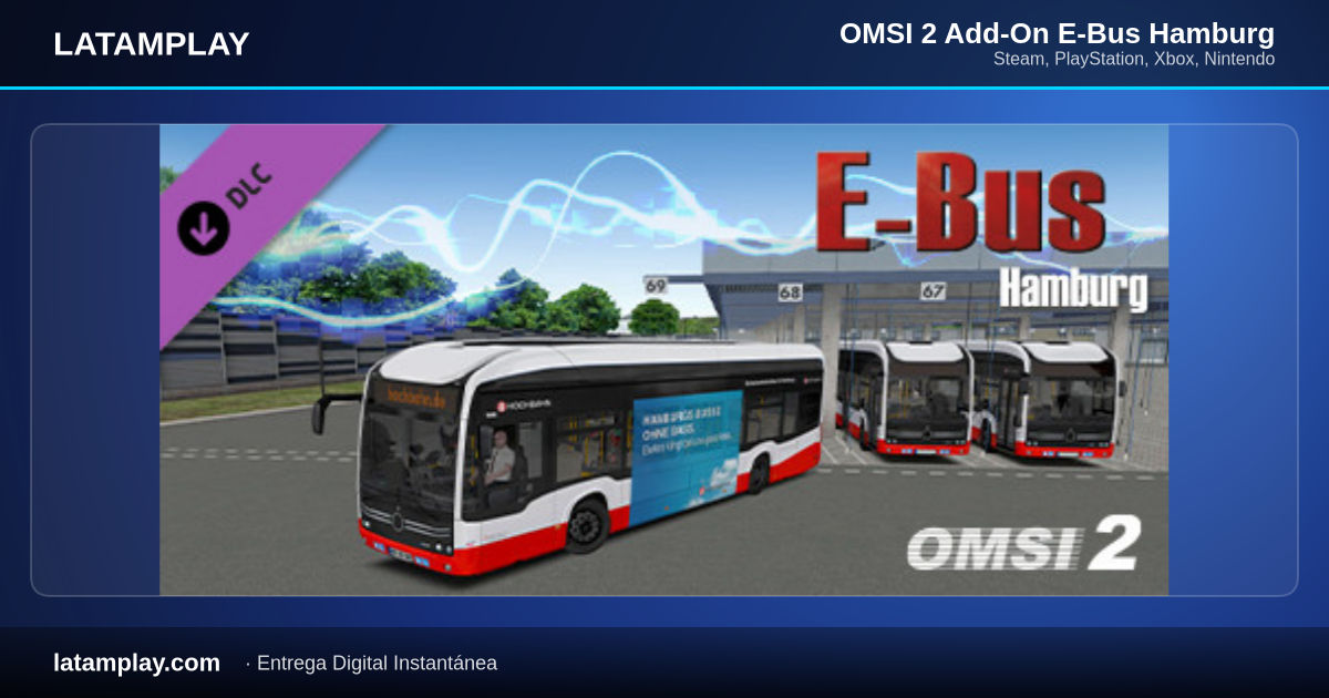OMSI 2 Add-On E-Bus Hamburg - Comprar en LATAMPLAY Colombia