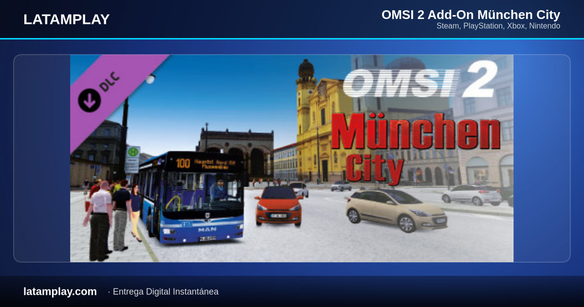 OMSI 2 Add-On München City - Comprar en LATAMPLAY Colombia