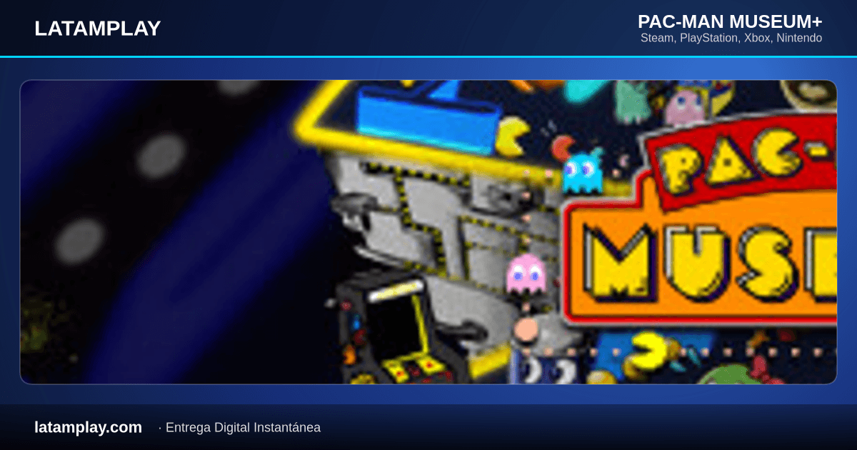PAC-MAN MUSEUM+ - Comprar en LATAMPLAY Colombia
