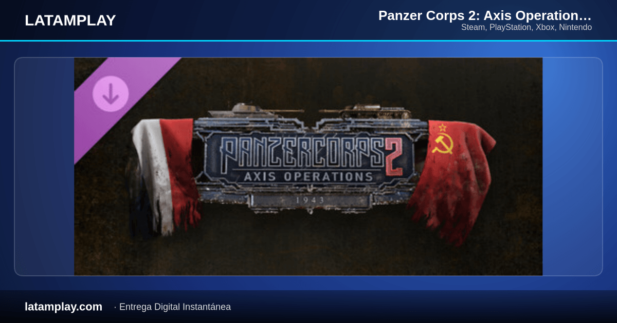 Panzer Corps 2: Axis Operations - 1943 - Comprar en LATAMPLAY Colombia