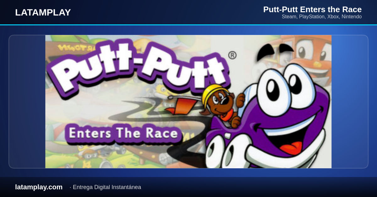 Putt-Putt® Enters the Race - Código Digital PC Steam