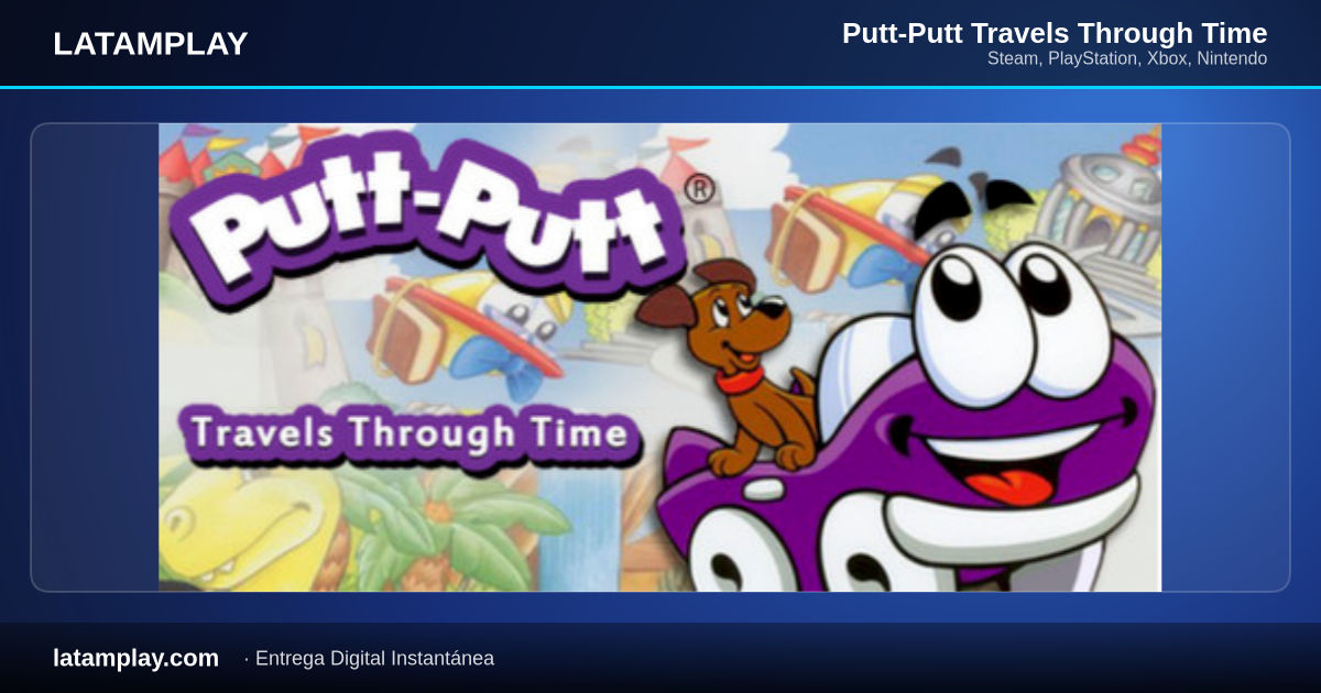 Putt-Putt Travels Through Time - Comprar en LATAMPLAY Colombia