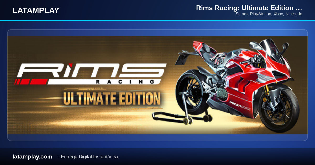 Rims Racing: Ultimate Edition - Steam Key - Comprar en LATAMPLAY Colombia