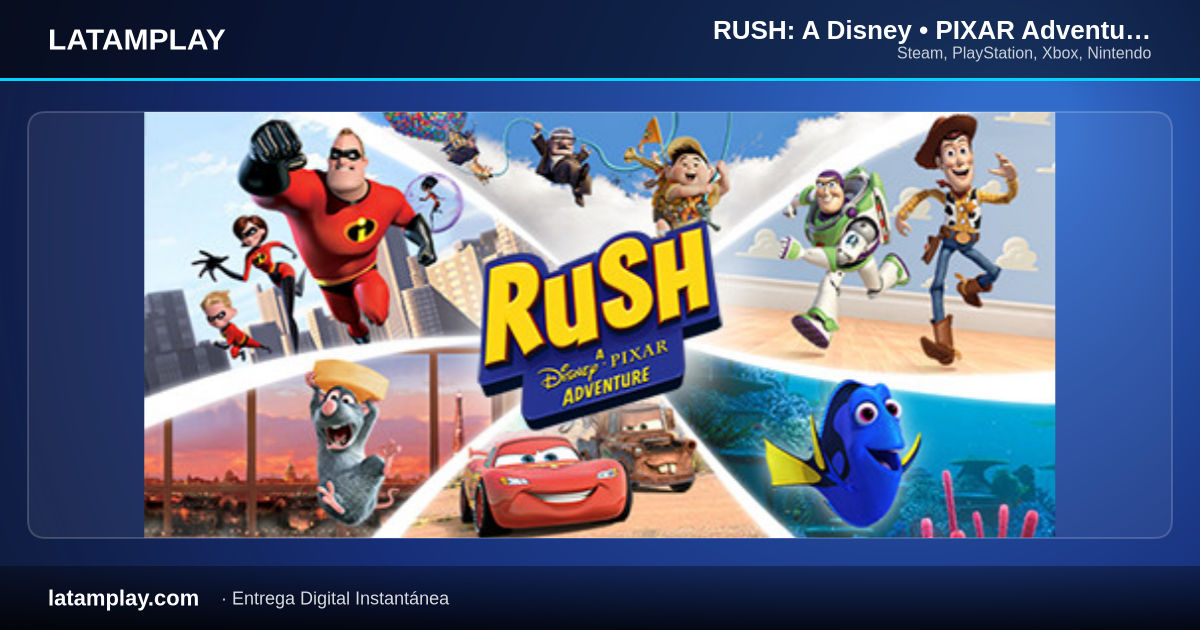 RUSH: A Disney • PIXAR Adventure - Comprar en LATAMPLAY Colombia