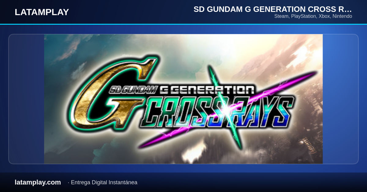 SD GUNDAM G GENERATION CROSS RAYS - Código Digital PC Steam
