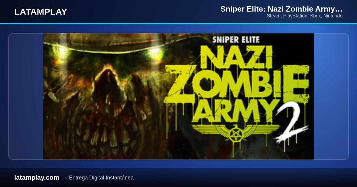 Sniper Elite: Nazi Zombie Army 2 - Comprar en LATAMPLAY Colombia