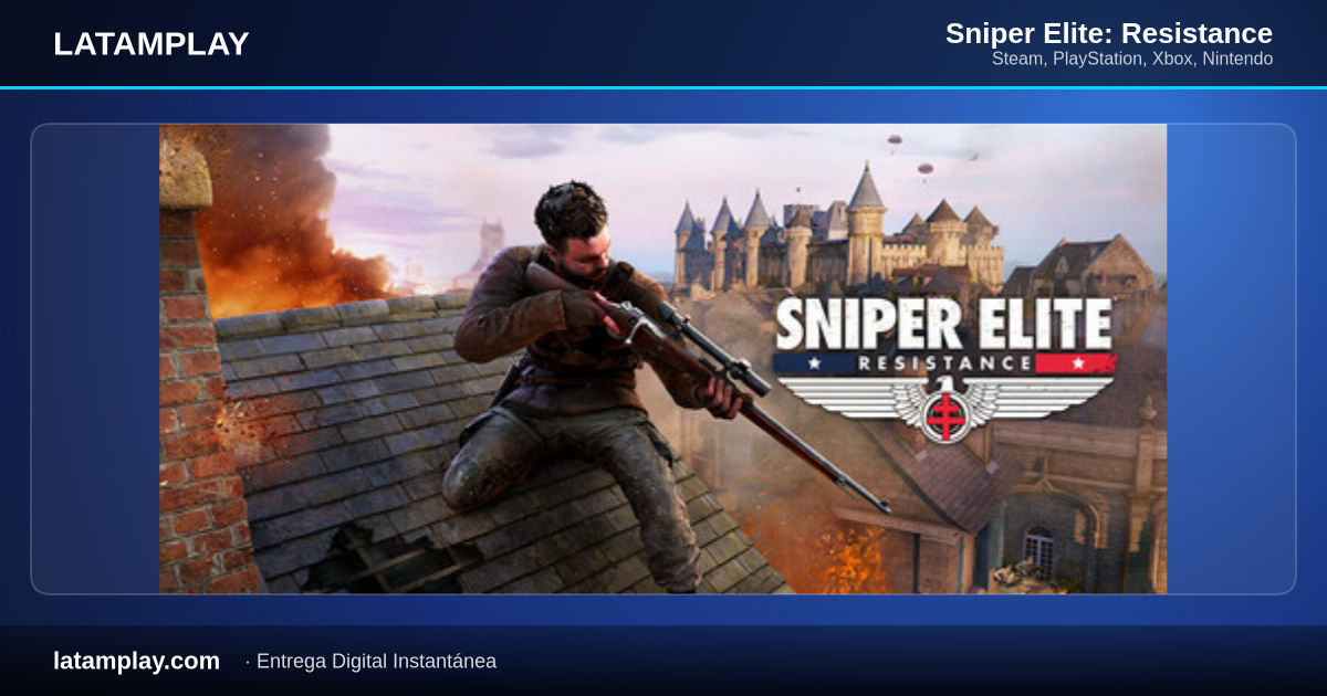 Sniper Elite: Resistance - Comprar en LATAMPLAY Colombia