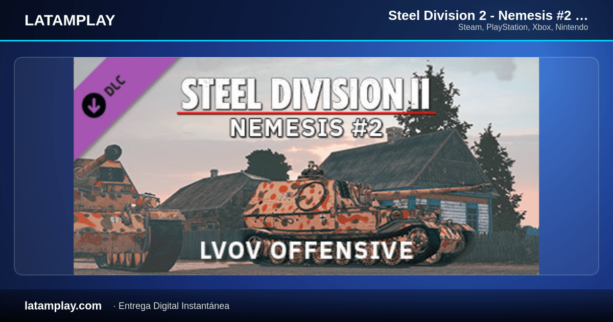 Steel Division 2 - Nemesis #2 - Lvov Offensive - Comprar en LATAMPLAY Colombia